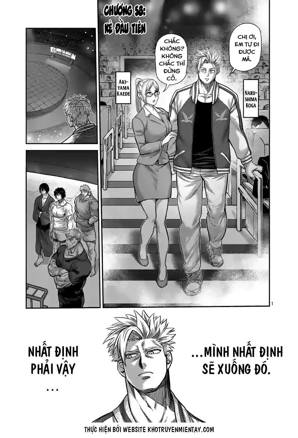 Kengan Ashura Phần 2 Chapter 58 - 1