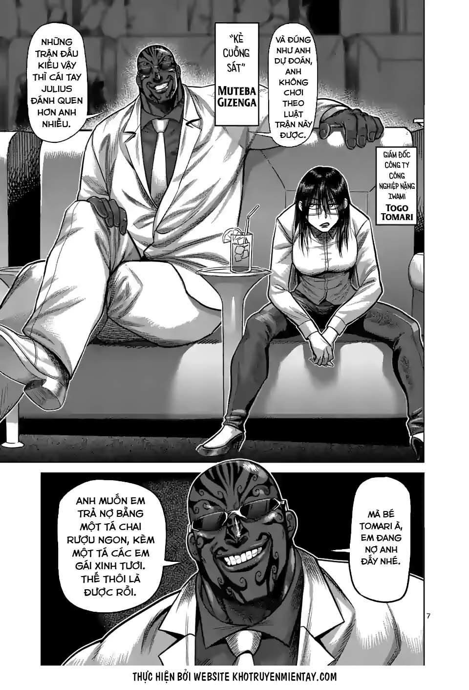 Kengan Ashura Phần 2 Chapter 58 - 7