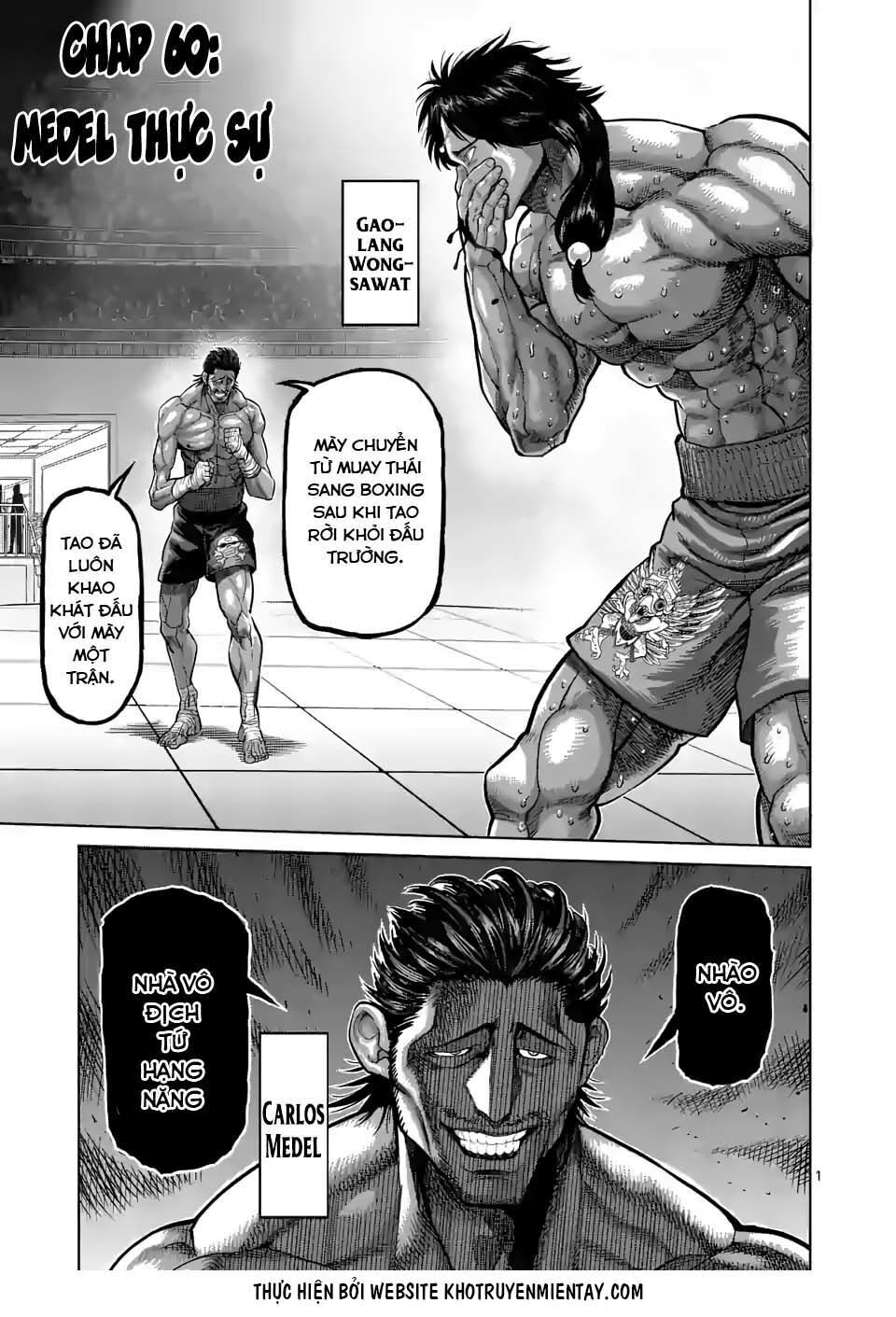 Kengan Ashura Phần 2 Chapter 60 - 1