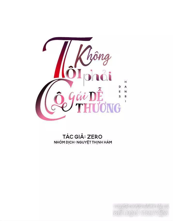 Cô Ấy Không Đáng Yêu Chapter 17 - 1