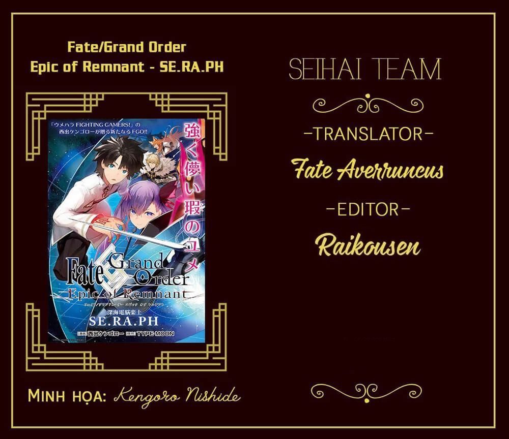 Fate/Grand Order: Epic Of Remnant - Se.ra.ph. Chapter 9 - 1