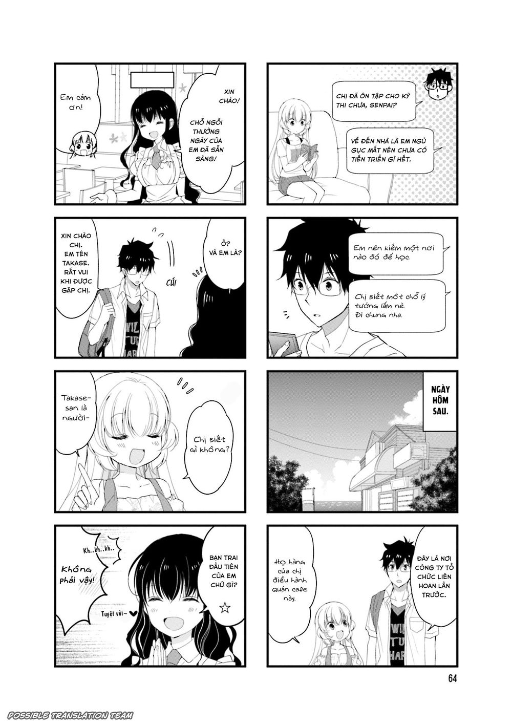 Senpai Nhỏ Nhắn Của Tôi Rất Dễ Thương Chapter 24 - 4