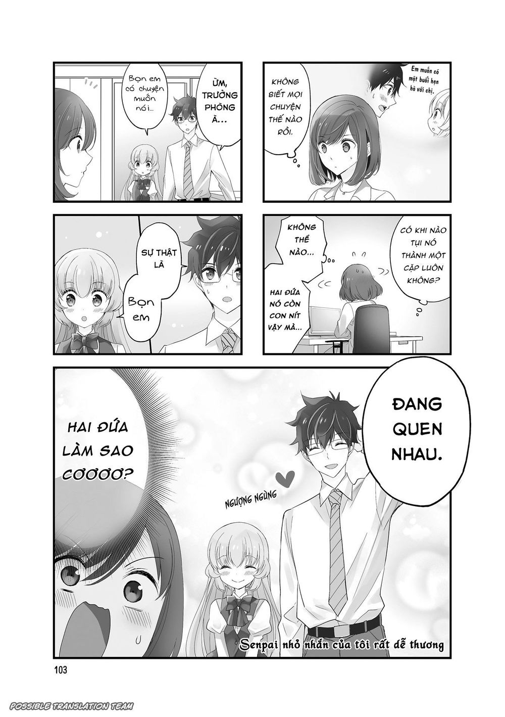 Senpai Nhỏ Nhắn Của Tôi Rất Dễ Thương Chapter 29 - 3