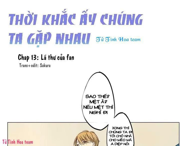 Thời Khắc Ấy, Chúng Ta Gặp Nhau Chapter 13 - 2