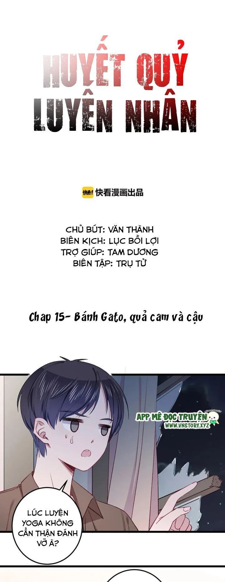 Tình Yêu Huyết Ma Chapter 15 - 1