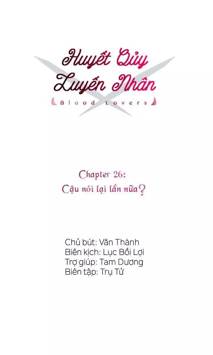 Tình Yêu Huyết Ma Chapter 26 - 2