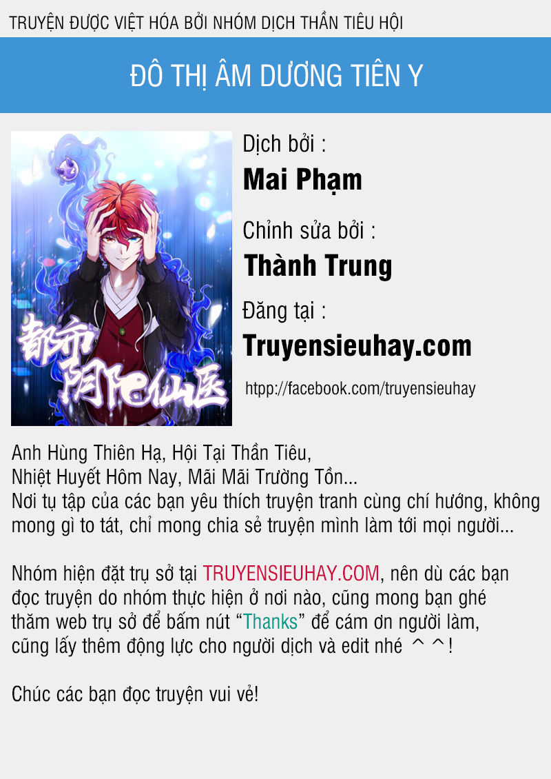 Đô Thị Âm Dương Tiên Y Chapter 10 - 1