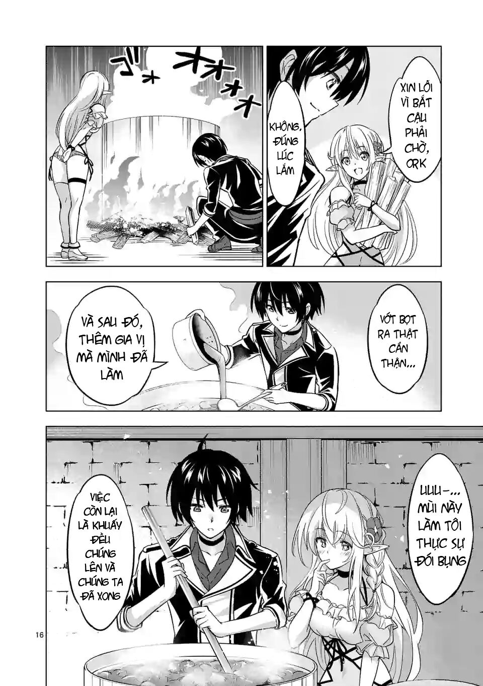 Shijou Saikyou Ouku-San No Tanoshii Tanetsuke Harem Uzukuri Chapter 16 - 16