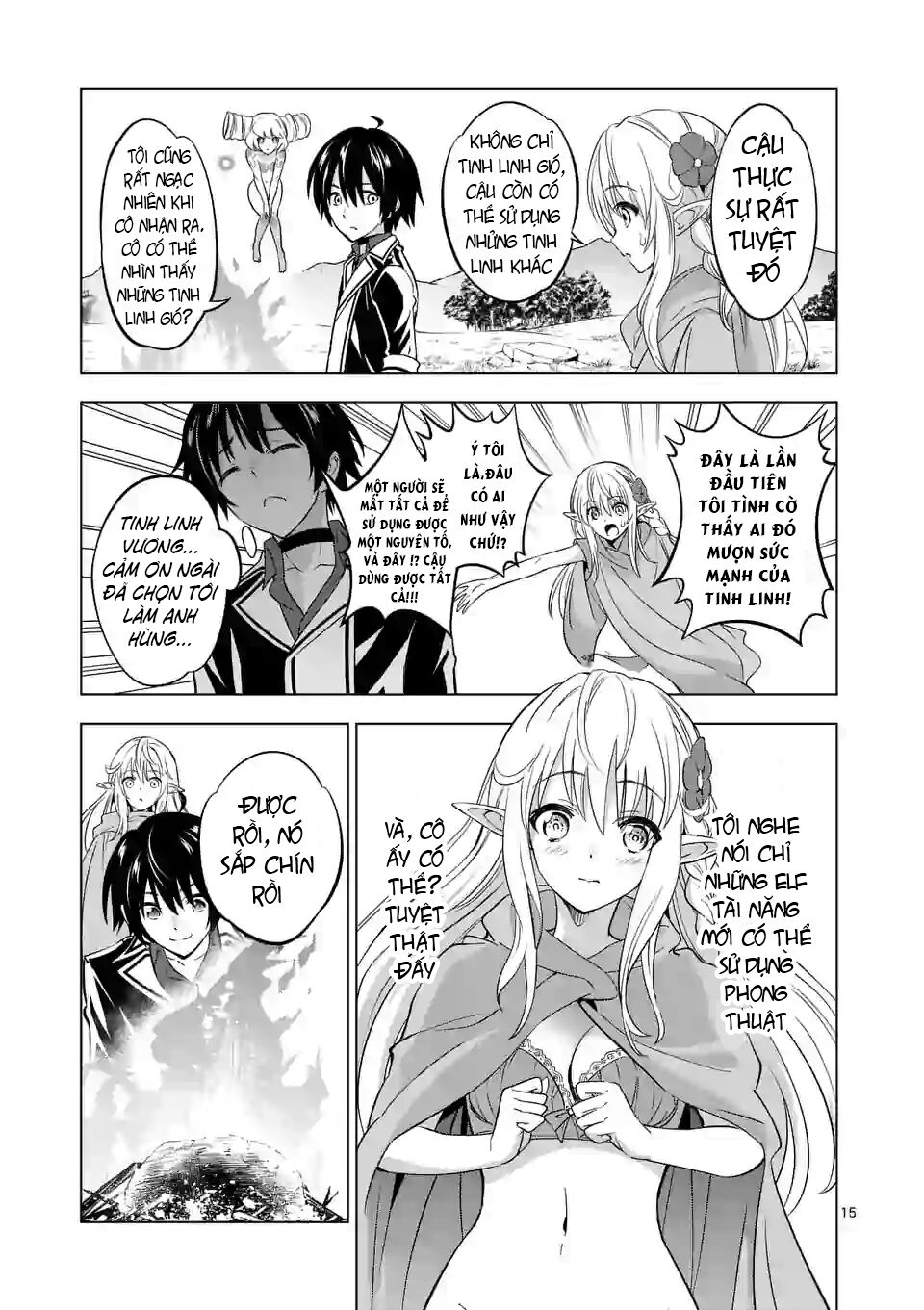 Shijou Saikyou Ouku-San No Tanoshii Tanetsuke Harem Uzukuri Chapter 13 - 15