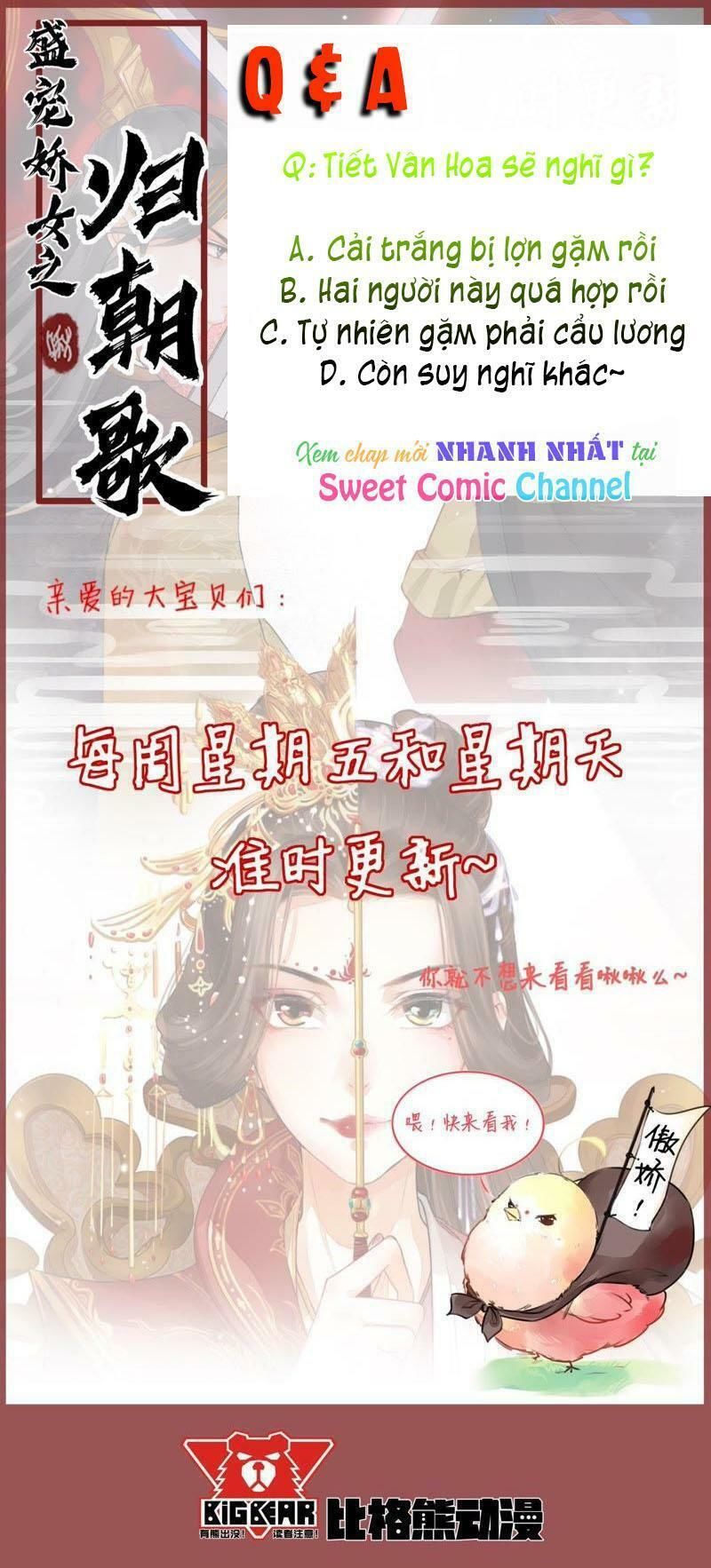 Thịnh Sủng Kiều Nữ Trở Về Triều Ca Chapter 35 - 26