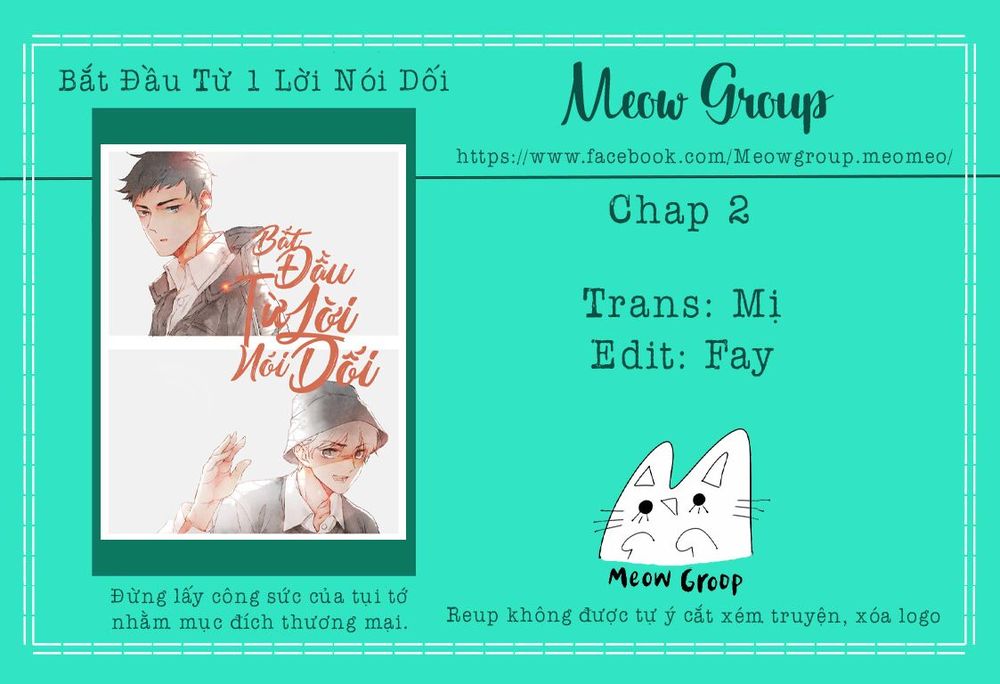 Bắt Đầu Từ 1 Lời Nói Dối Chapter 2 - 1