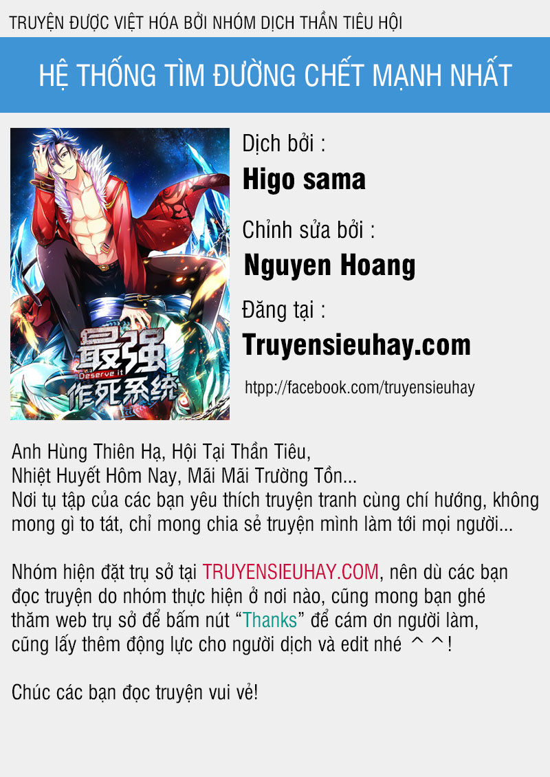 Hệ Thống Tìm Đường Chết Mạnh Nhất Chapter 55 - 1