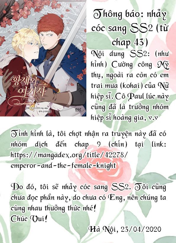 Hoàng Đế Và Nữ Hiệp Sĩ Chapter 3.7 - 1