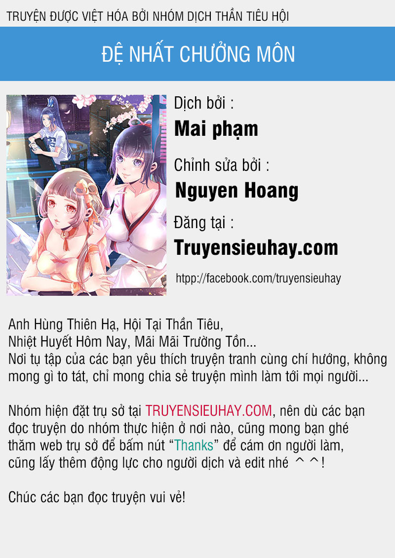 Đệ Nhất Chưởng Môn Chapter 87 - 1