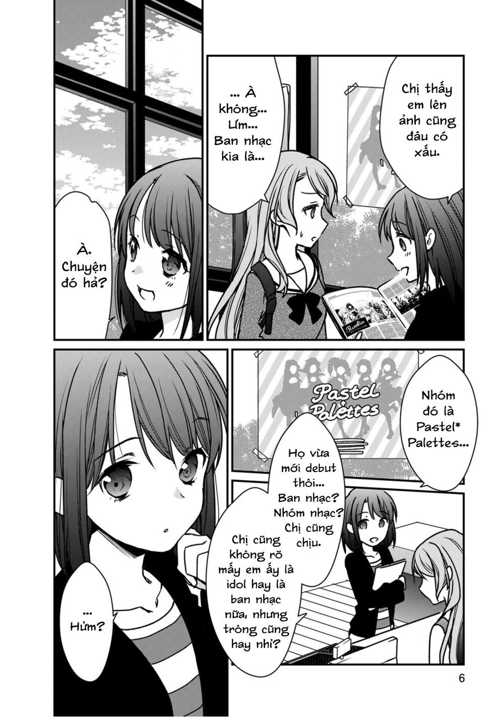 Bang Dream! Girls Band Party! Roselia Stage Chapter 6 - 7