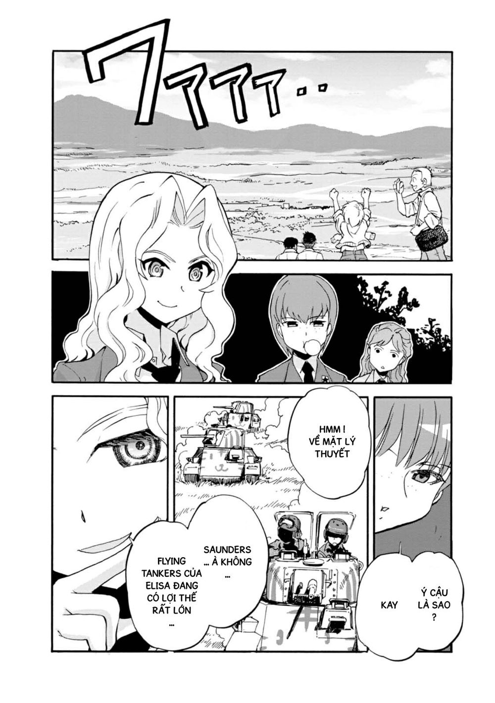 Girls Und Panzer - Little Army Chapter 4 - 4