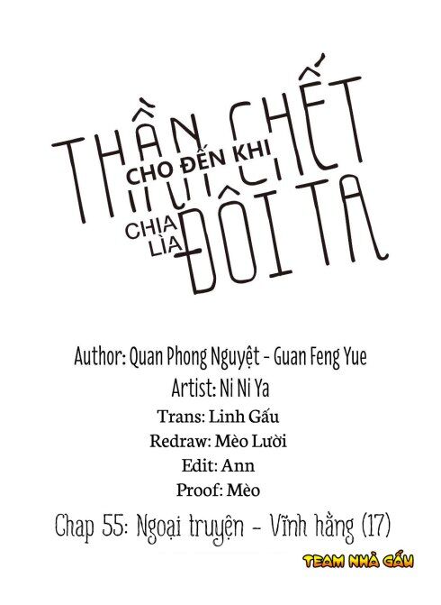 Cho Đến Khi Thần Chết Chia Lìa Đôi Ta Chapter 55 - 1