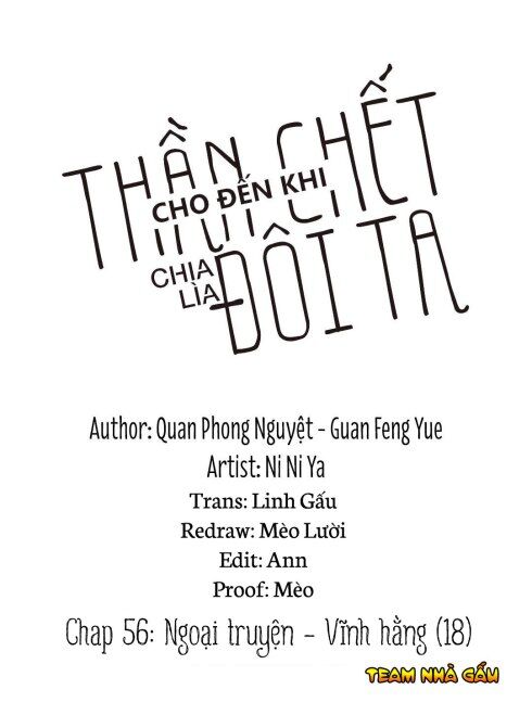 Cho Đến Khi Thần Chết Chia Lìa Đôi Ta Chapter 56 - 1