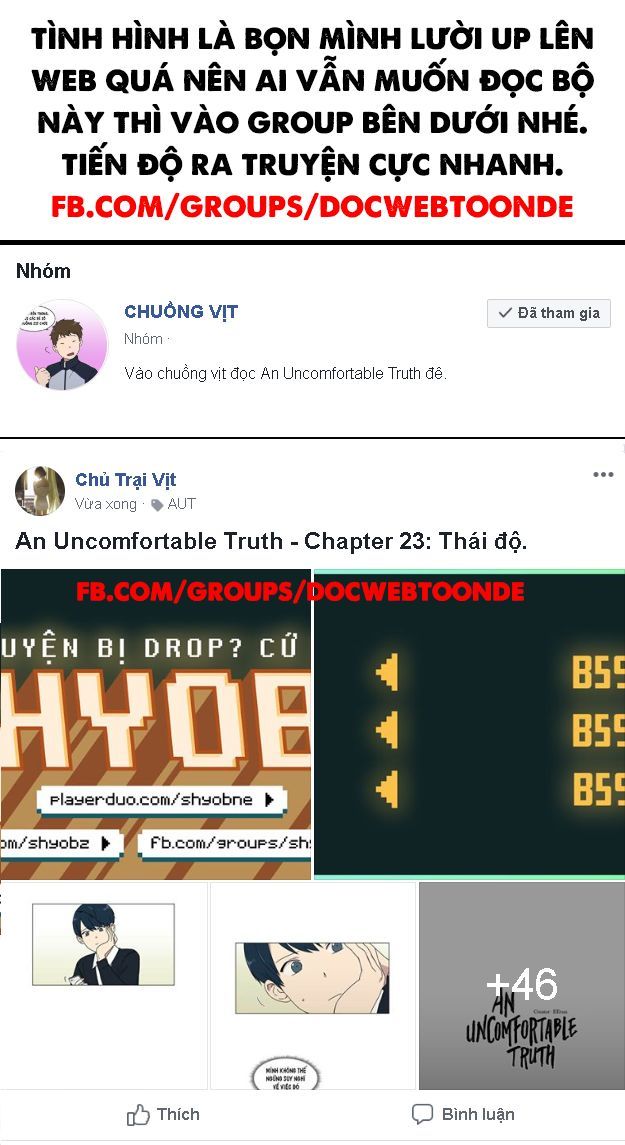 …”Một Sự Thật Khá Khó Chịu.” Chapter 23 - 1