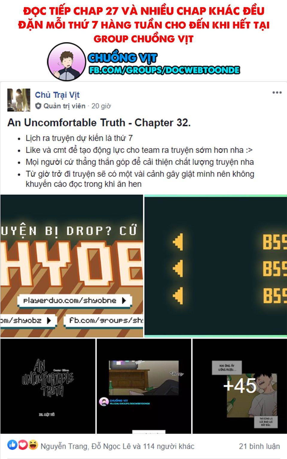 …”Một Sự Thật Khá Khó Chịu.” Chapter 27 - 23