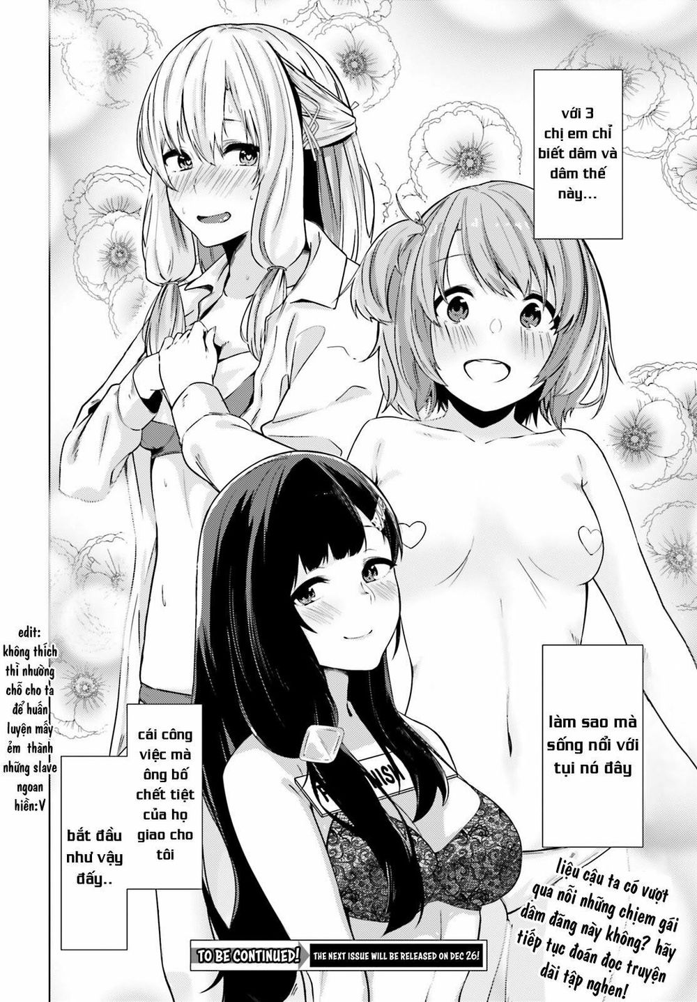 Could You Turn Three Perverted Sisters Into Fine Brides? Chapter 0 - 12