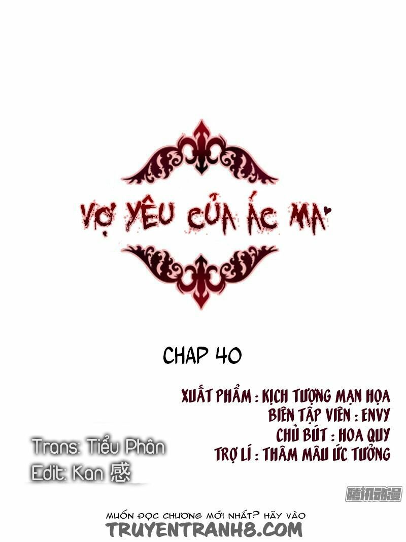 Vợ Yêu Của Ác Ma Chapter 40 - 1