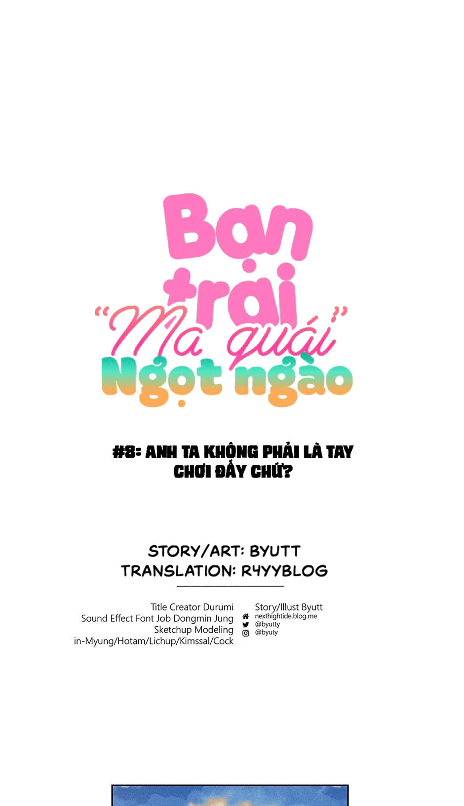 Bạn Trai “Ma Quái” Ngọt Ngào Chapter 8 - 2