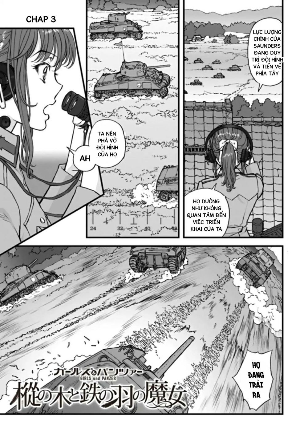 Girls Und Panzer: The Fir Tree And The Iron-Winged Witch Chapter 3 - 1