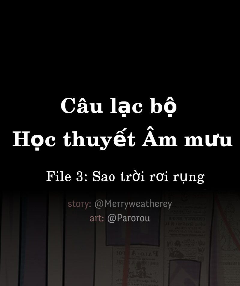 Câu Lạc Bộ Học Thuyết Âm Mưu Chapter 3 - 1