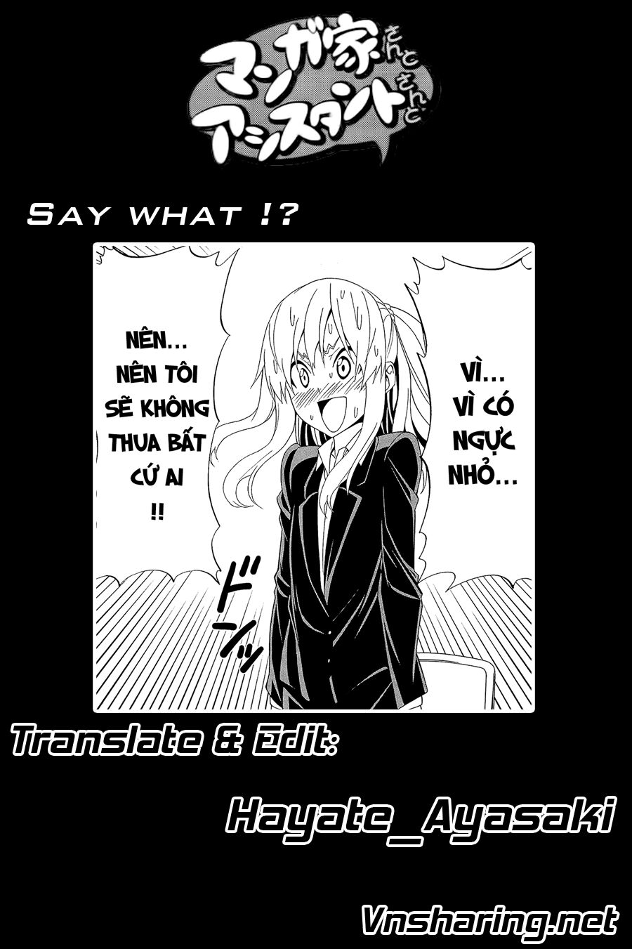 Tác Giả Manga Và Cô Phụ Tá Chapter 109 - 9