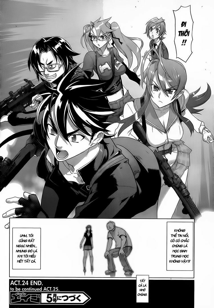 Highschool Of The Dead Chapter 24 - 41