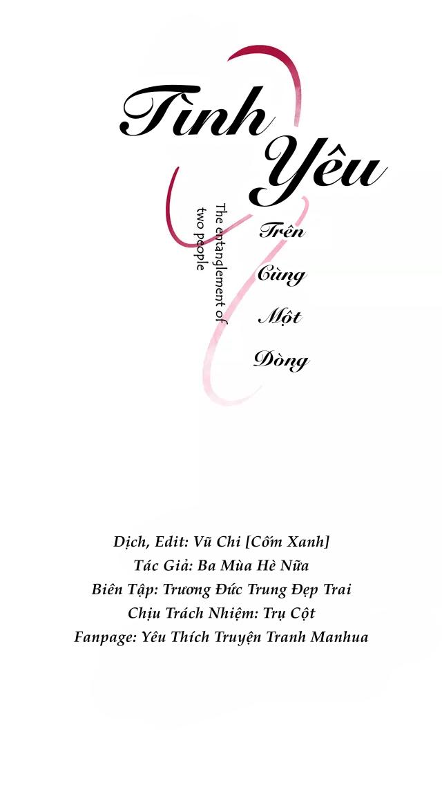 Tình Yêu Trên Cùng Một Dòng Chapter 1 - 1