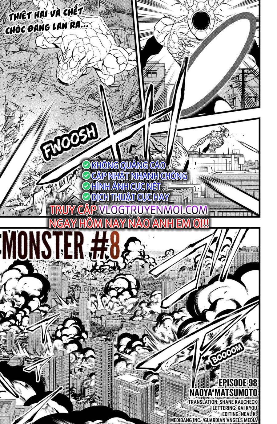 Hôm Nay - Tôi Hóa Kaiju Chapter 98 - 1