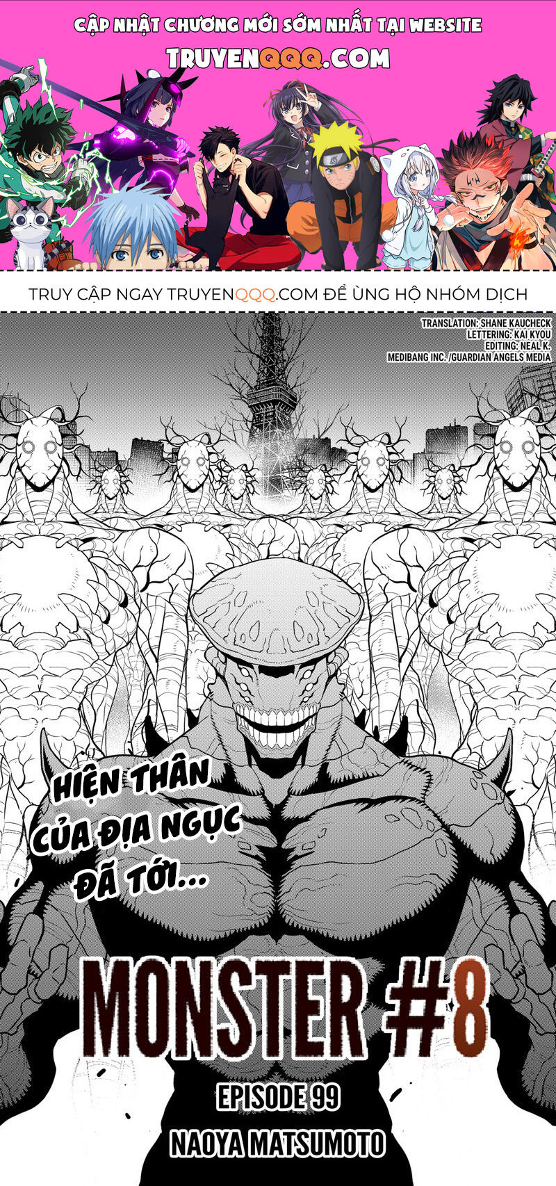 Hôm Nay - Tôi Hóa Kaiju Chapter 99 - 1