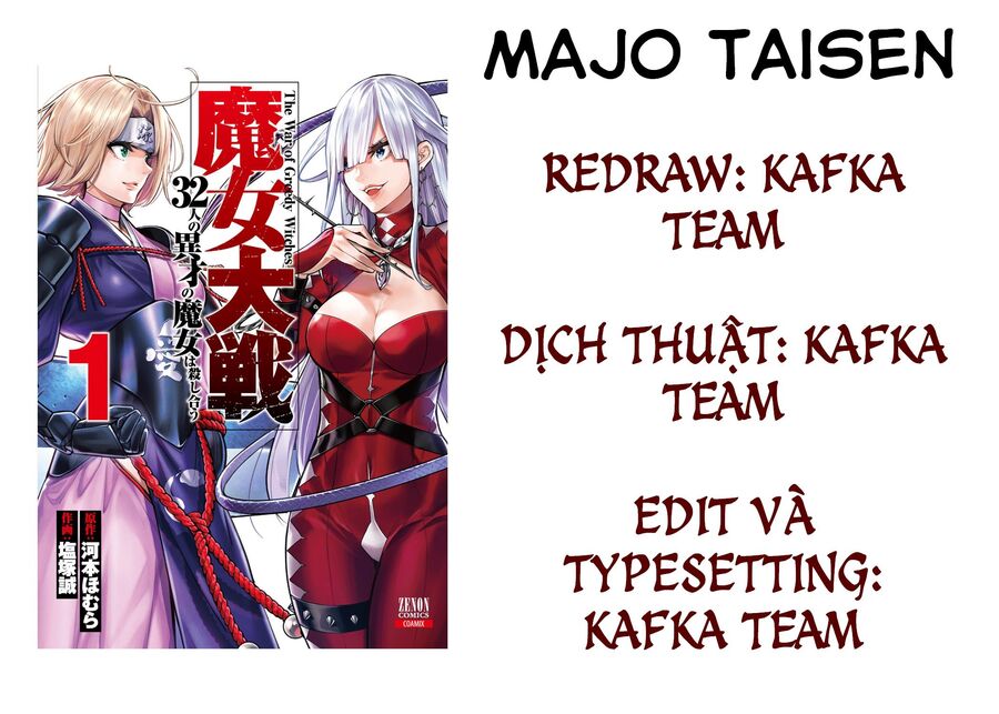 Majo Taisen - The War Of Greedy Witches Chapter 10 - 1