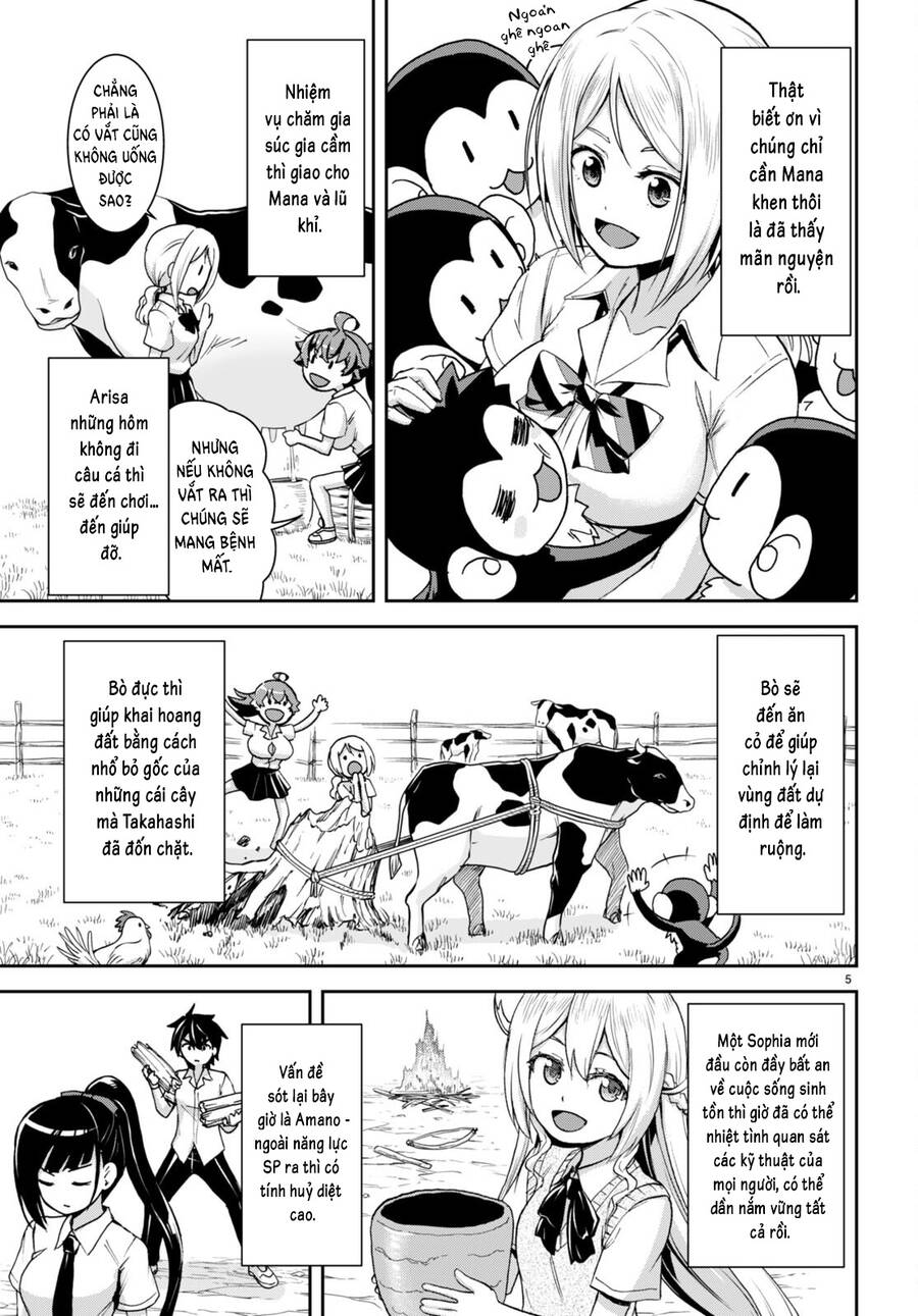 Isekai Yurutto Survival Seikatsu: Gakkou No Minna To Isekai No Mujintou Ni Tenishitakedo Ore Dake Chapter 24 - 9