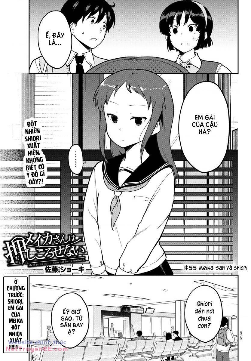 Meika-San Can't Conceal Her Emotions Chapter 55 - 1