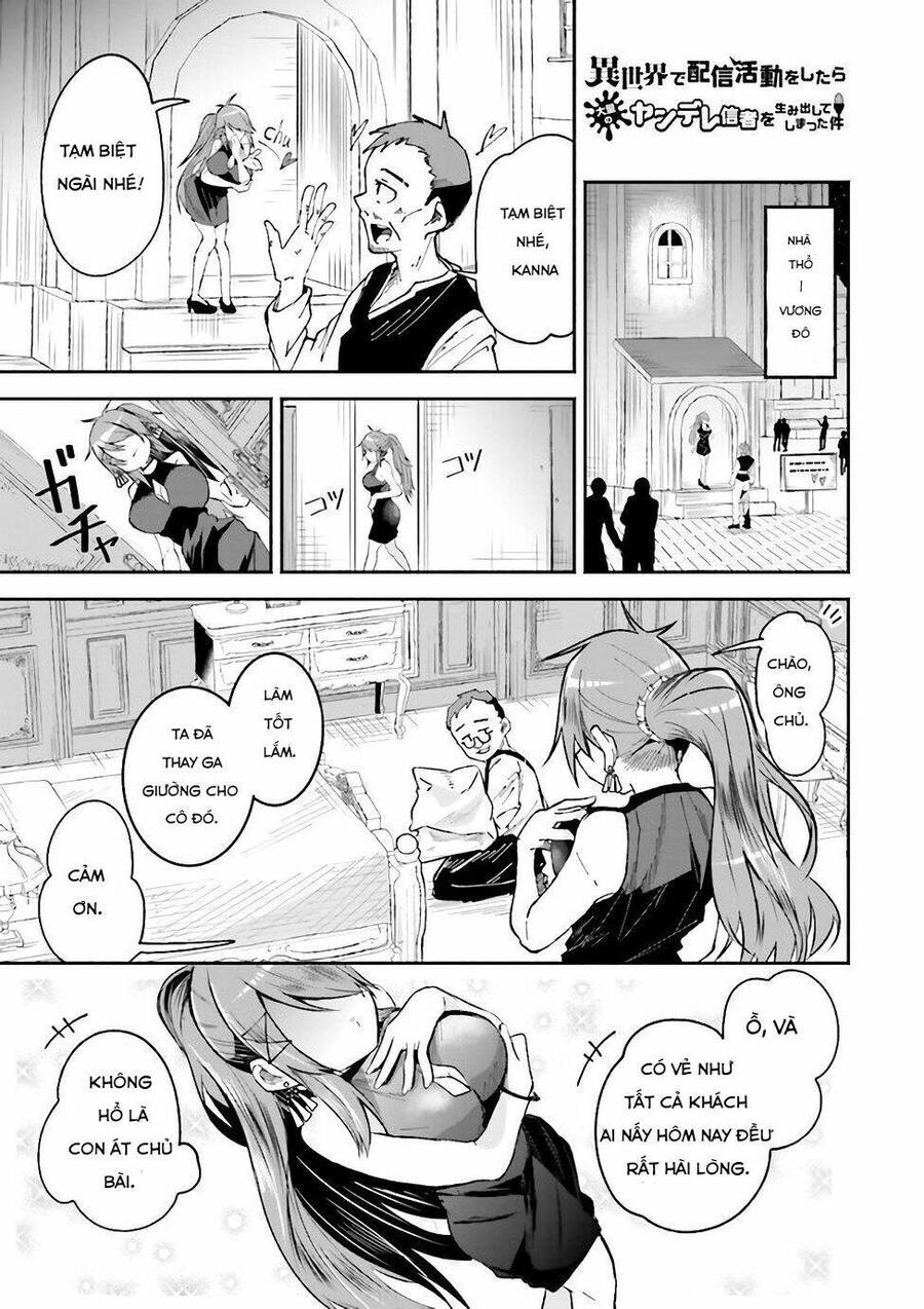 Isekai De Haishin Katsudou Wo Shitara Tairyou No Yandere Shinja Wo Umidashite Shimatta Ken Chapter 9 - 1