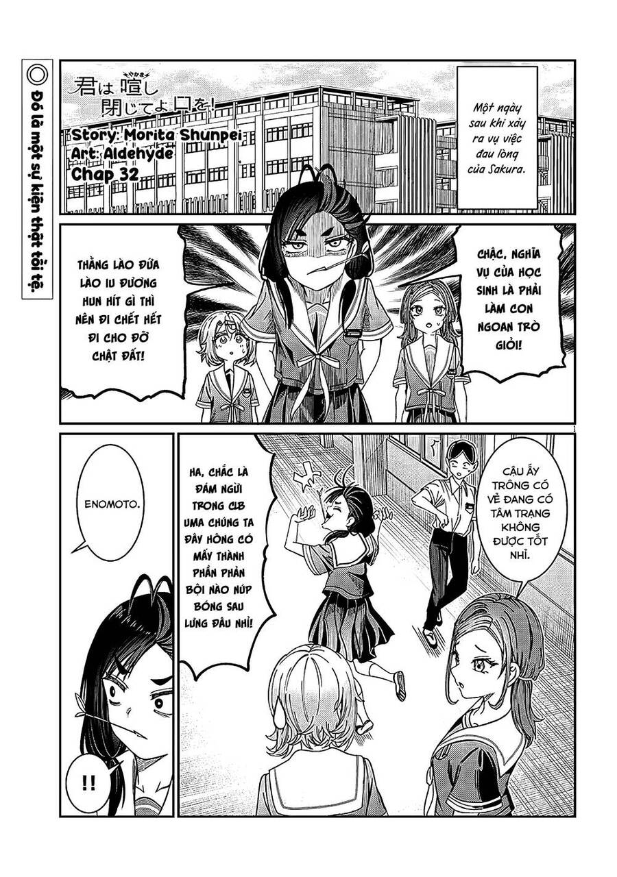 Kimi Wa Yakamashi Tojite Yo Kuchi Wo! Chapter 63 - 1