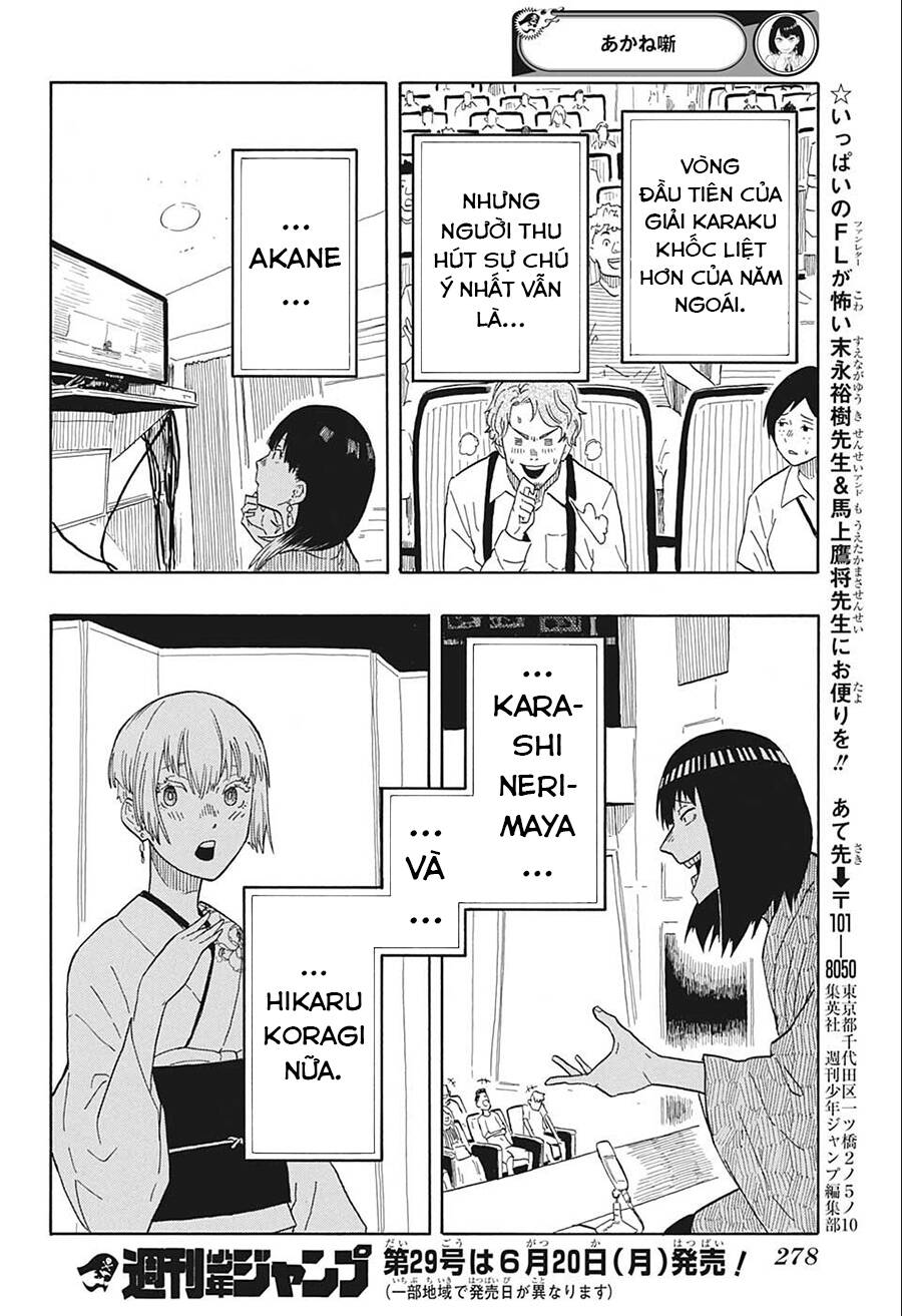 Akane-Banashi Chapter 17 - 19