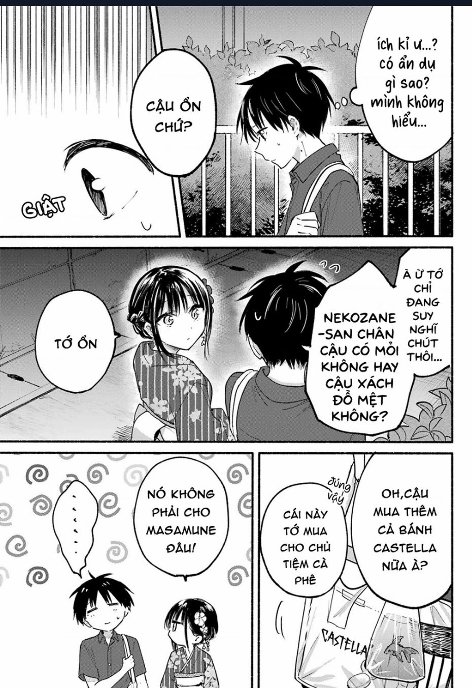 cô nàng mèo ngủ gật và chàng trai hướng nội Chapter 20 - Next Chapter 21