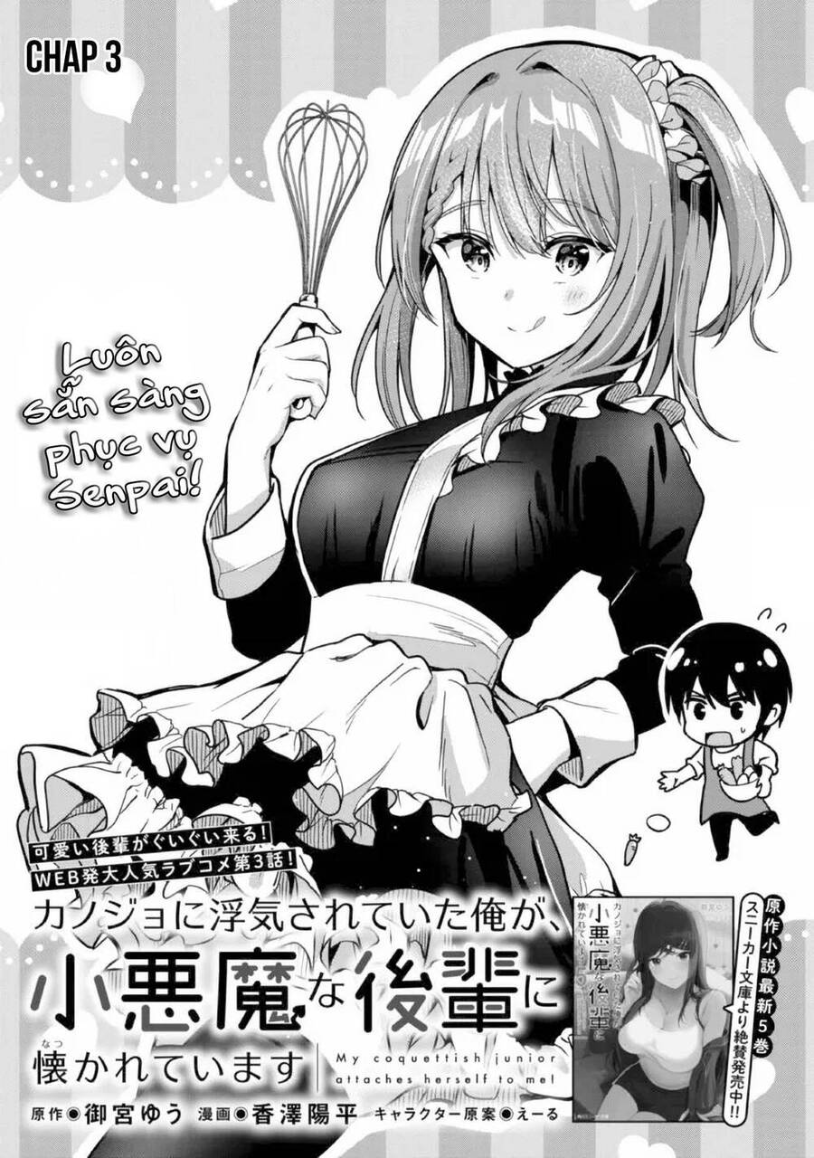 Kanojo Ni Uwaki Sareteita Ore Ga, Koakuma Na Kouhai Ni Natsukareteimasu Chapter 3 - 3