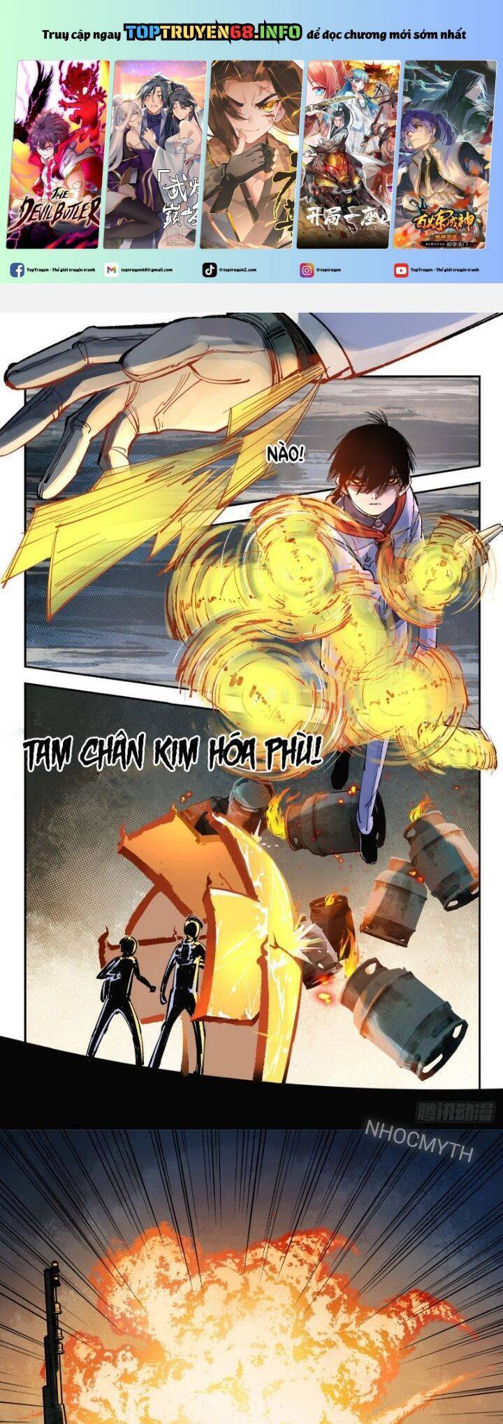 nhật nguyệt đồng thác Chapter 106 - Trang 2