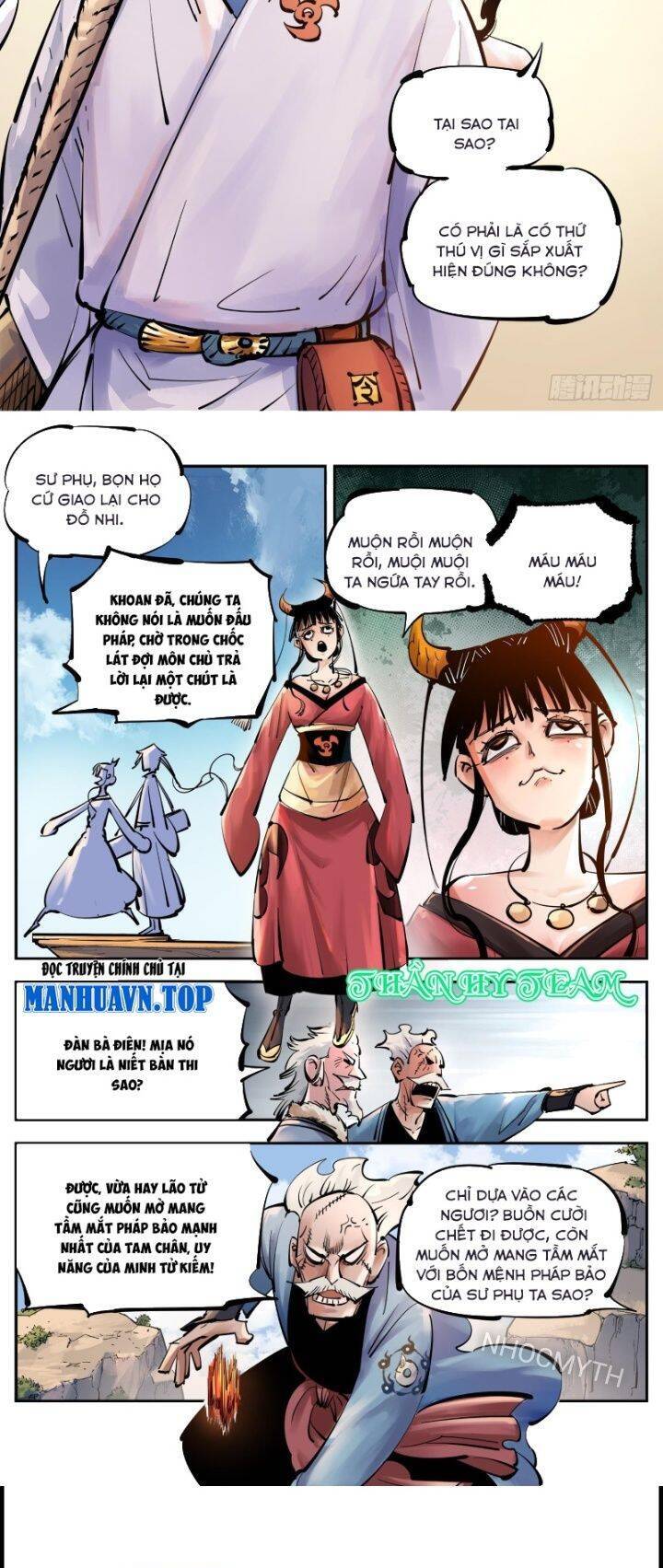 nhật nguyệt đồng thác Chapter 91 - Trang 2