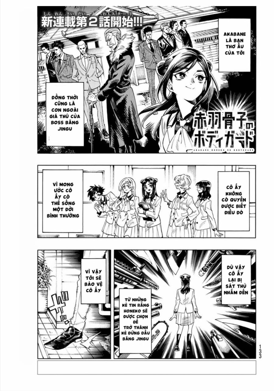 Vệ Sĩ Của Akabane Honeko Chapter 2.1 - 1