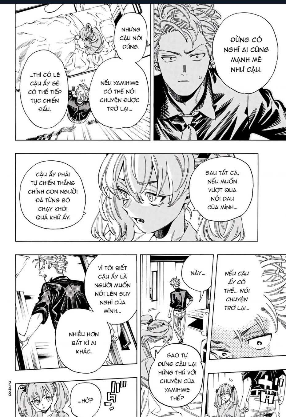 vệ sĩ của akabane honeko Chapter 33 - Trang 2