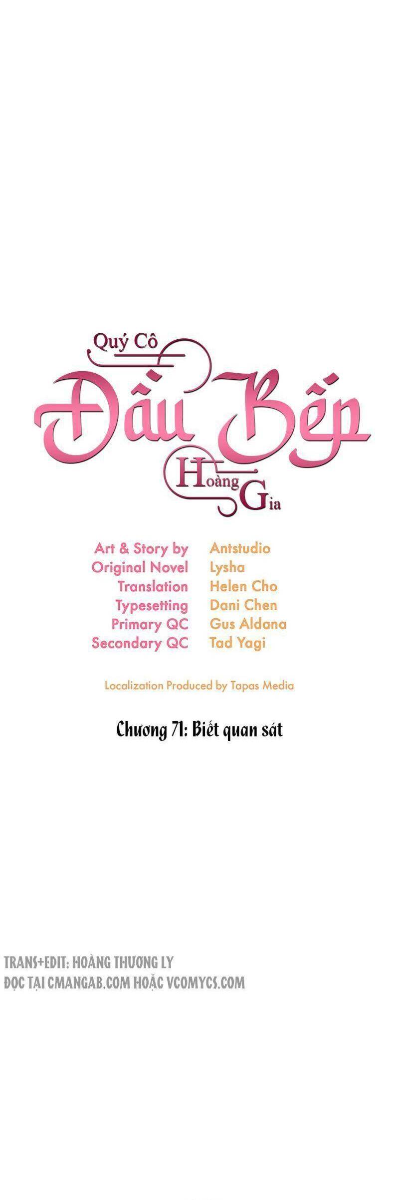 Nữ Đầu Bếp Hoàng Gia Chapter 71 - 9