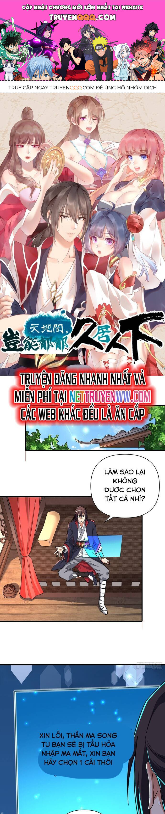 Giữa Trời Đất, Sao Có Thể Mãi Mãi Cam Chịu Dưới Người Khác! Chapter 9 - Trang 2