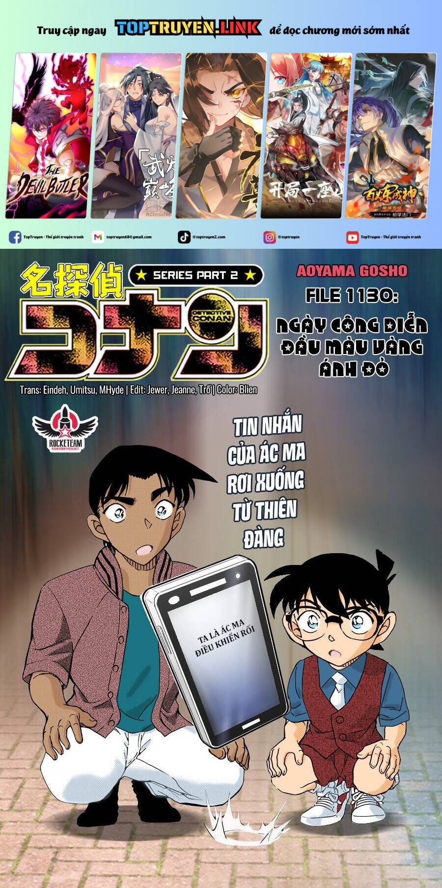 Thám Tử Conan Chapter 1130 - 2