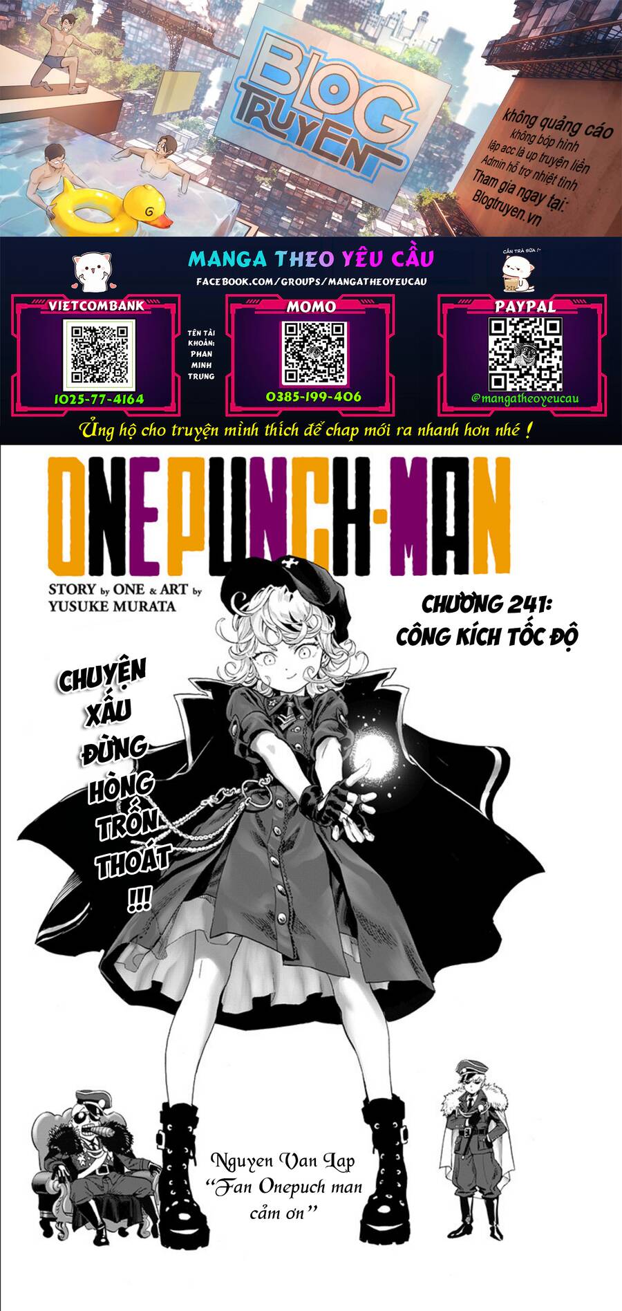 Onepunch Man Chapter 241 - 1